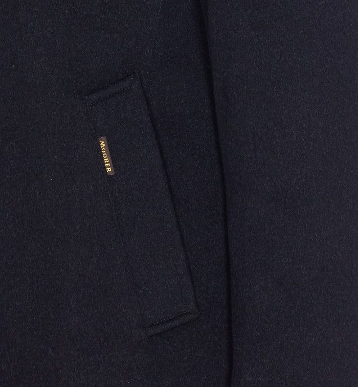 Moorer Coats Blue Cashmere