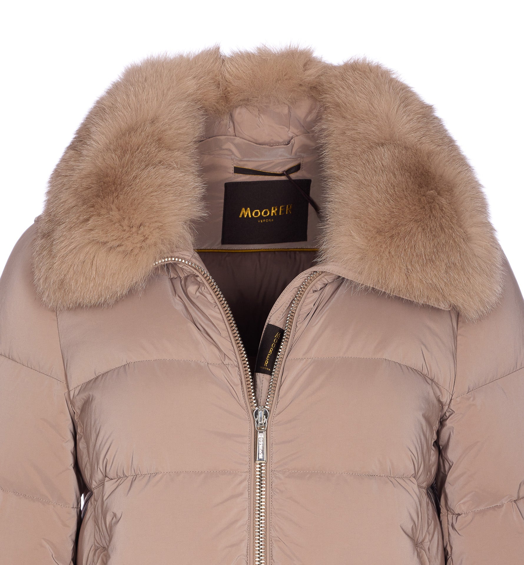 Moorer Jackets Beige Polyamid