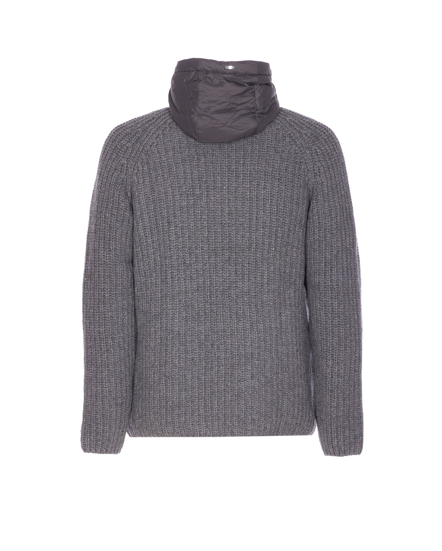 Herno Coats Grey Virgin Wool