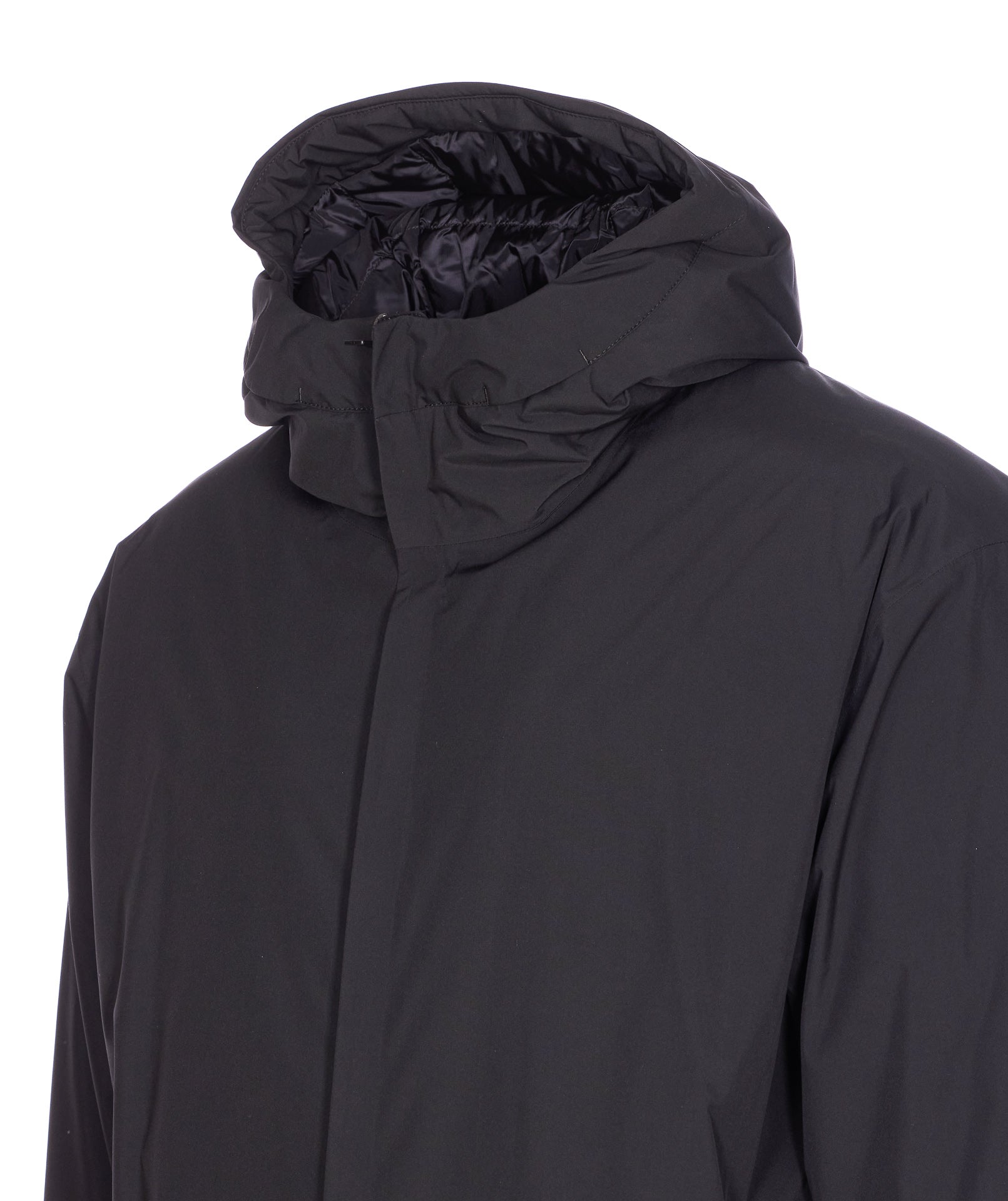 Herno Coats Black Polyamide