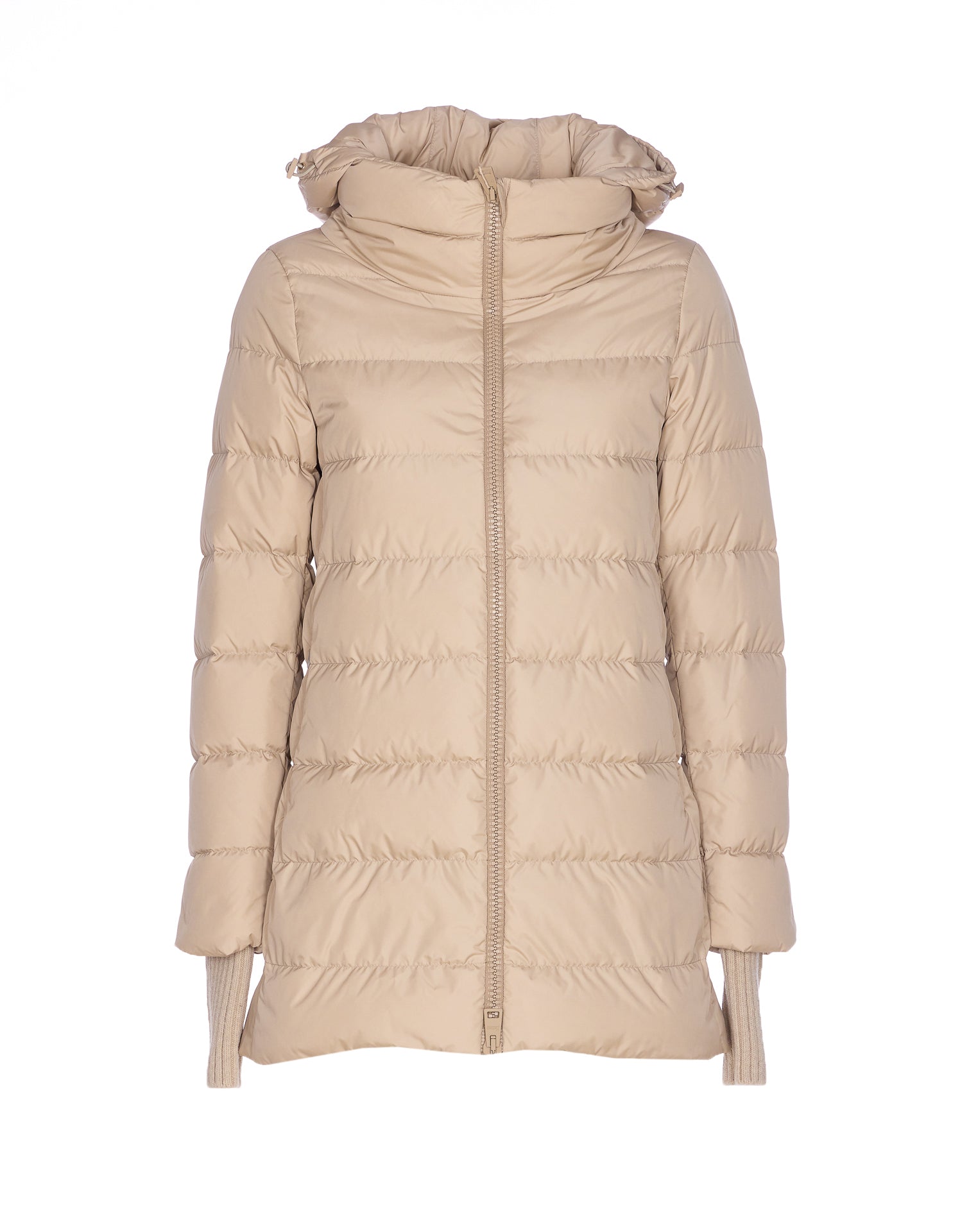 Herno Coats Beige Polyamide