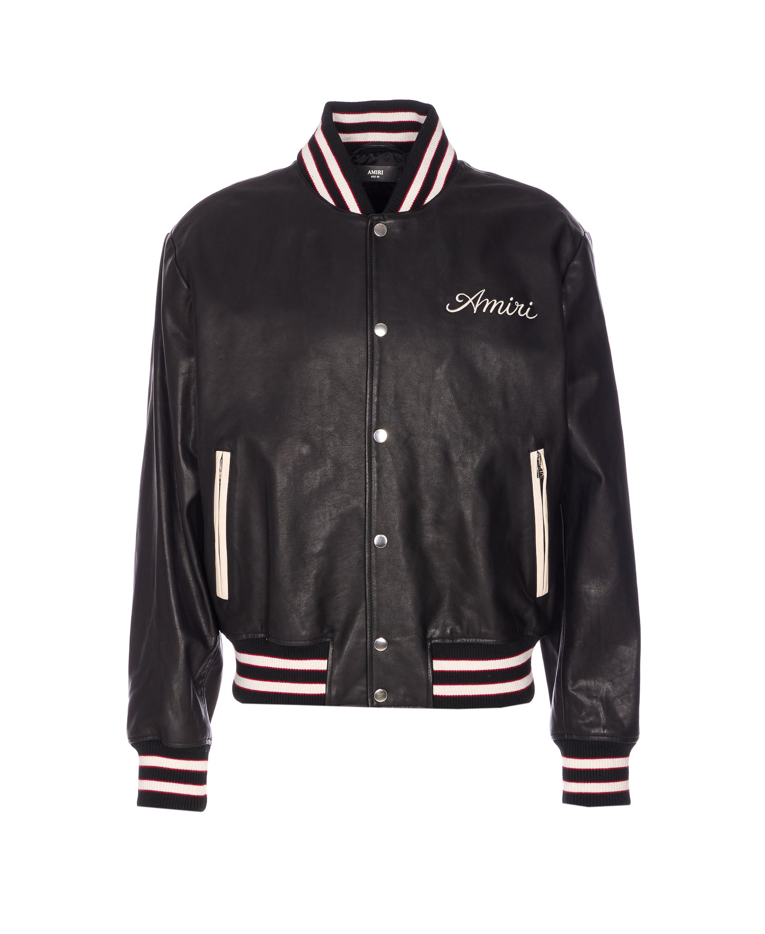 Amiri Jackets Blue Leather