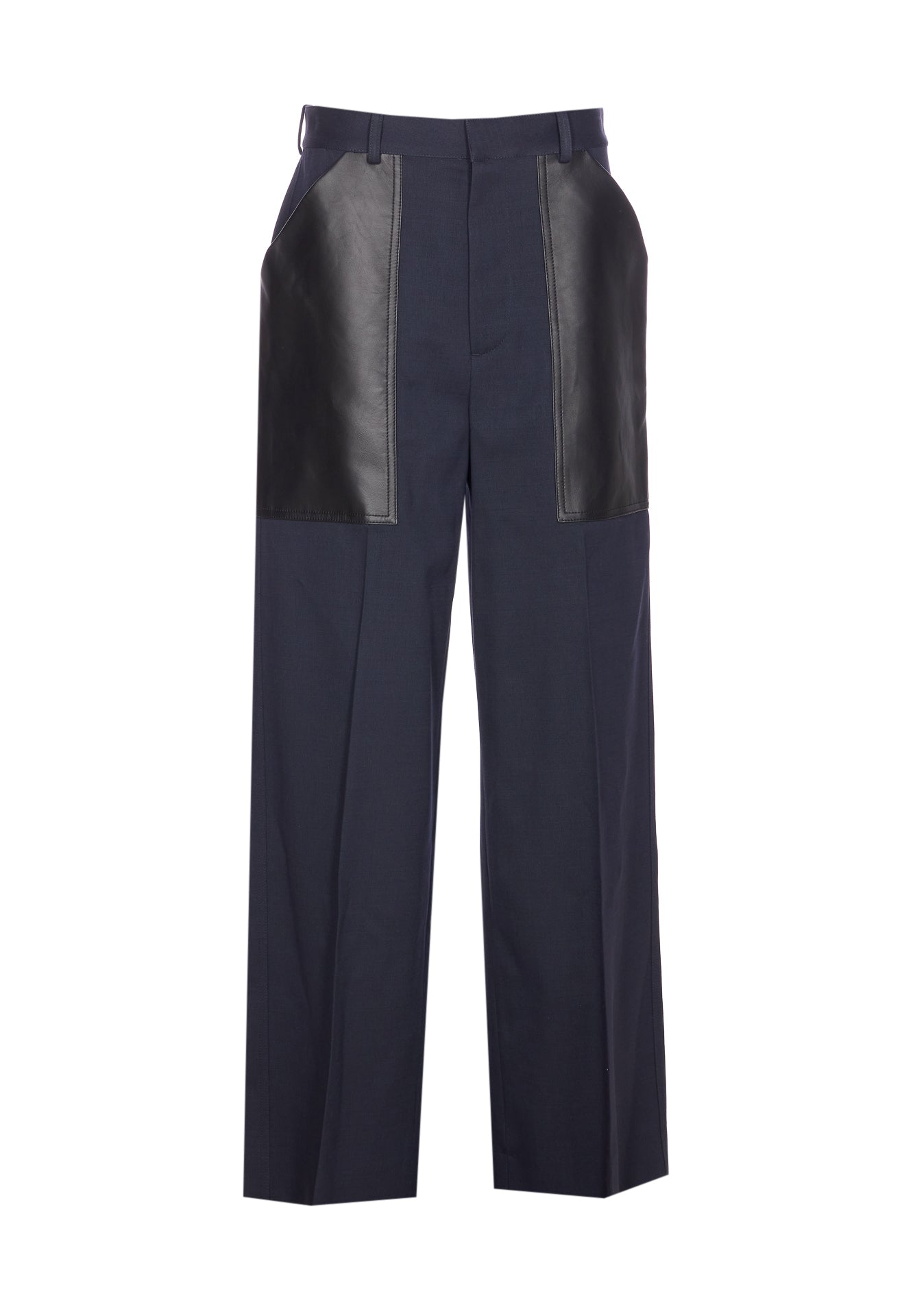 Bottega Veneta Trousers Blue Cotton