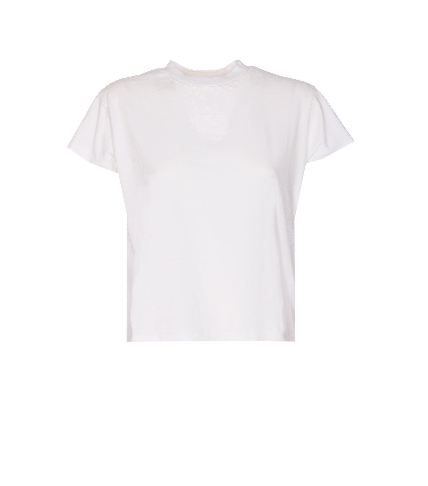 MM6 Maison Margiela T-shirts and Polos White Cotton