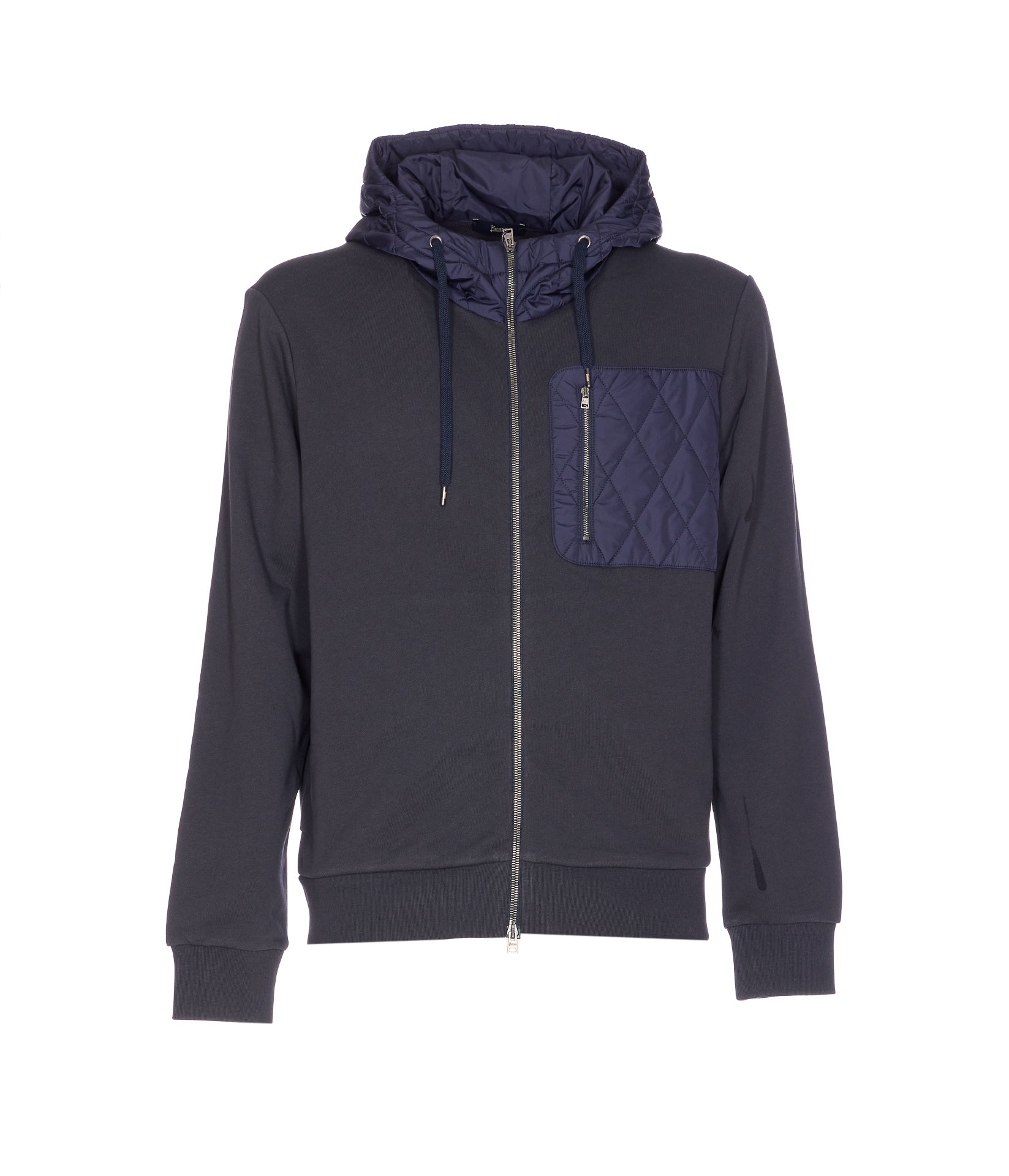 Herno Sweaters Blue Cotton