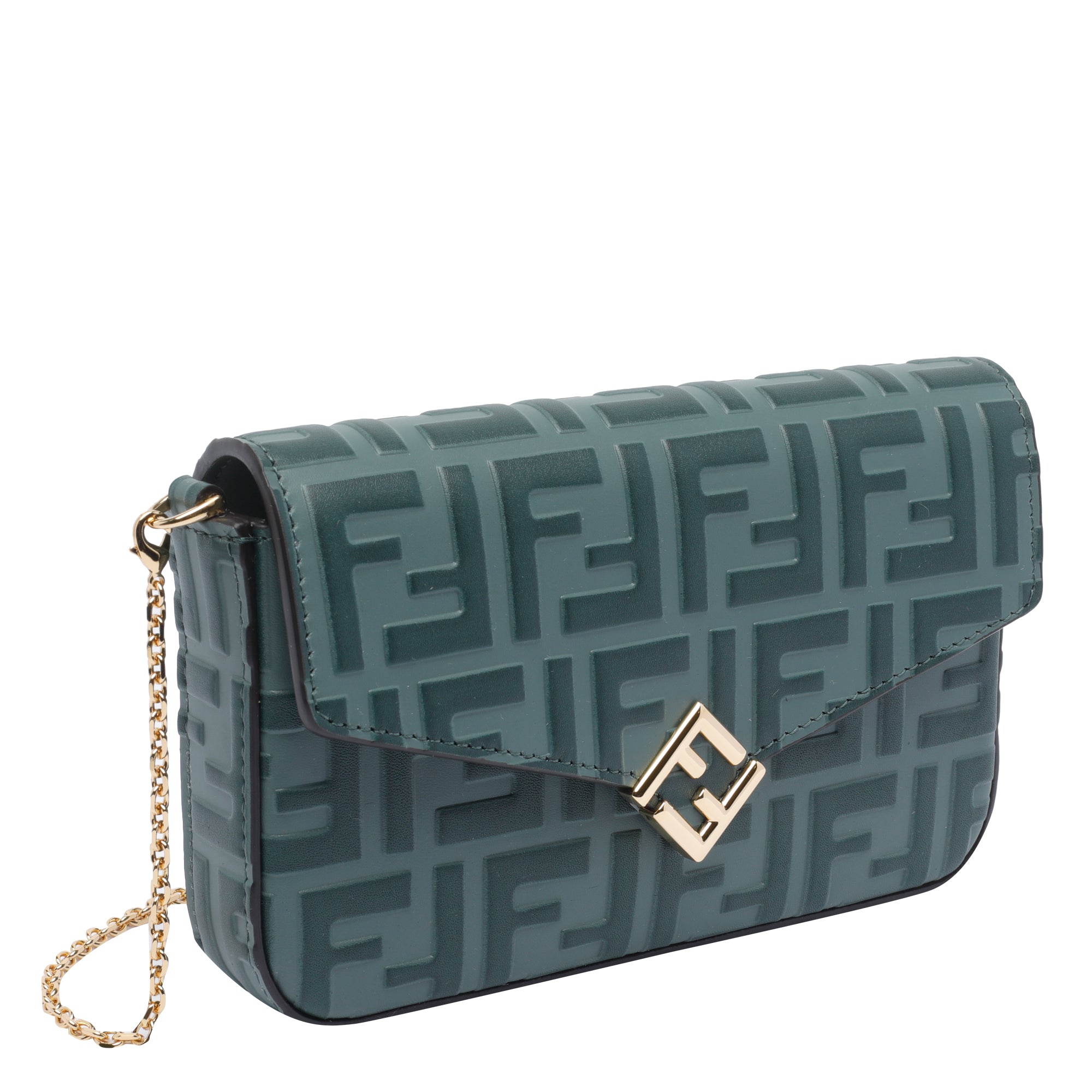 Fendi Bags Blue Calf Leather