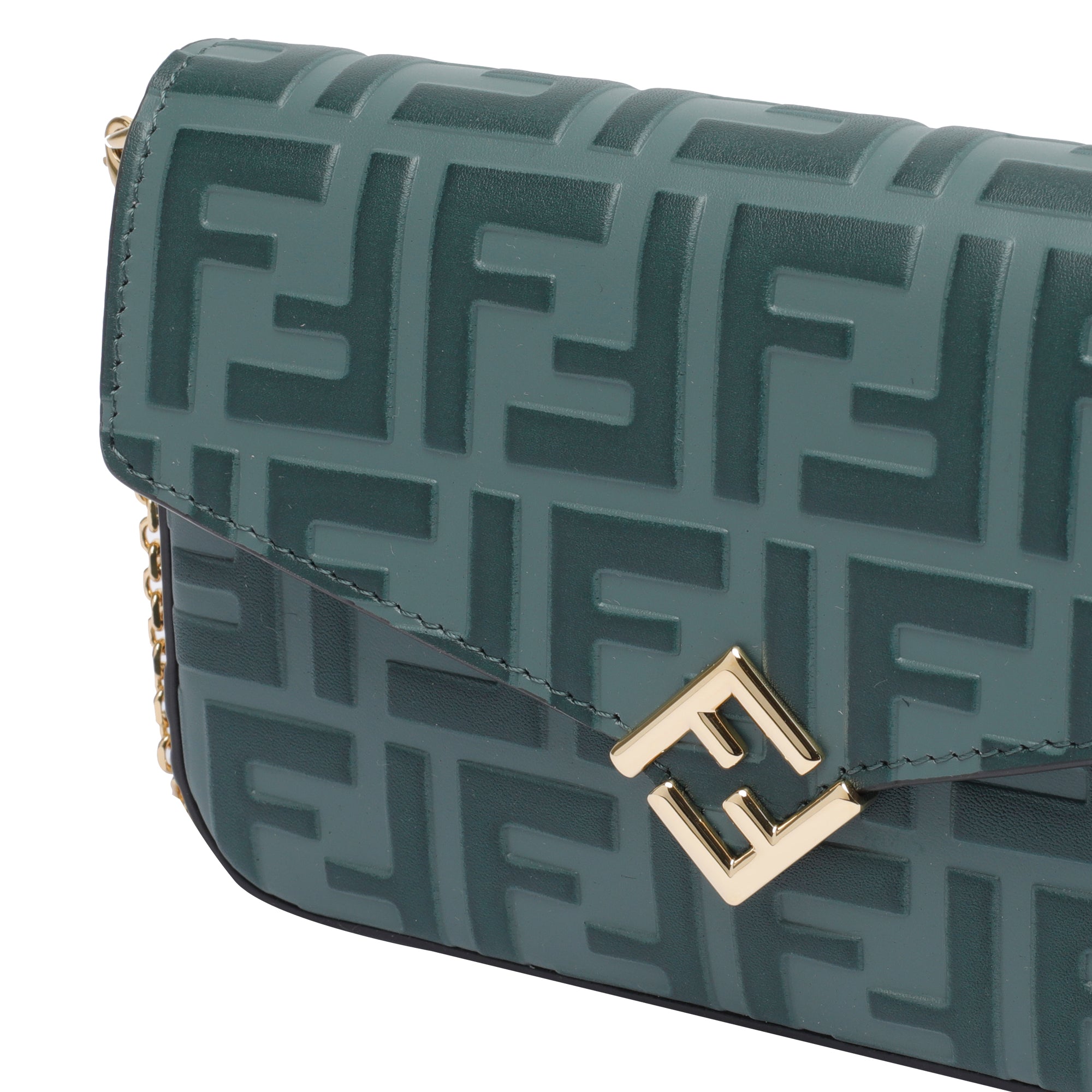 Fendi Bags Blue Calf Leather