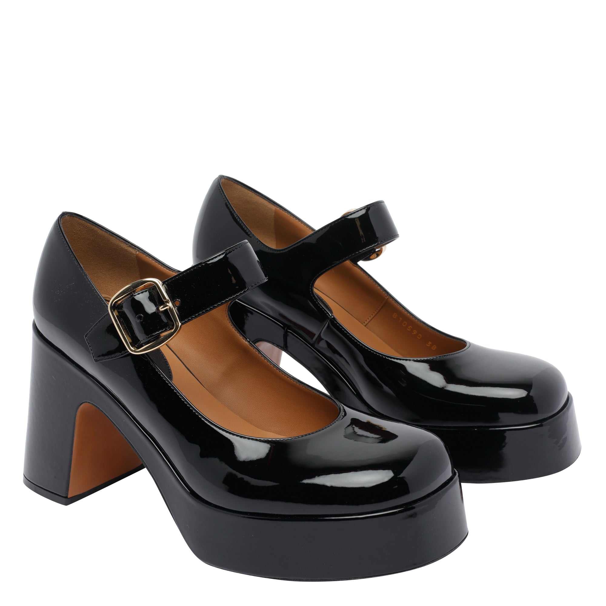 Stella McCartney With Heel Black Fabric/ Rubber Sole