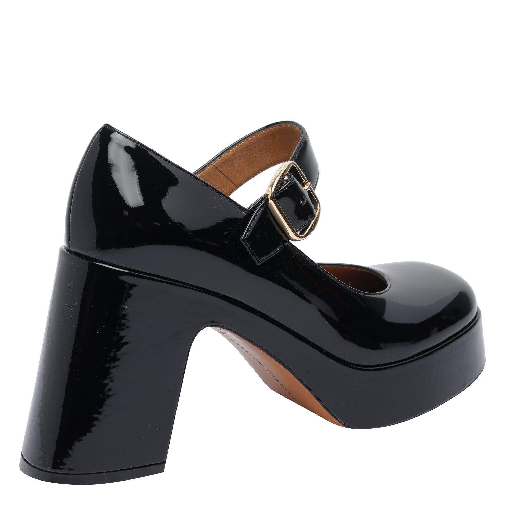 Stella McCartney With Heel Black Fabric/ Rubber Sole