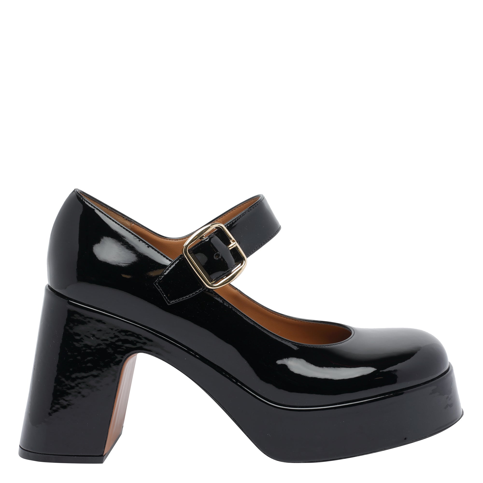 Stella McCartney With Heel Black Fabric/ Rubber Sole