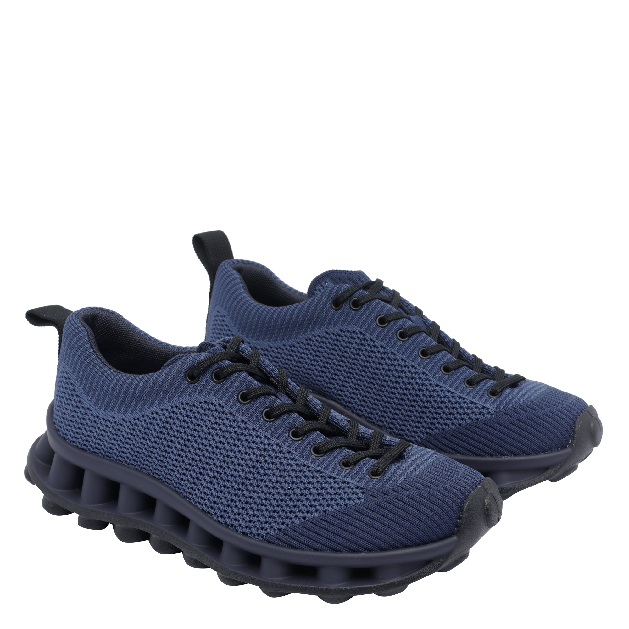 Camper Sneakers Blue Fabric/ Rubber Sole
