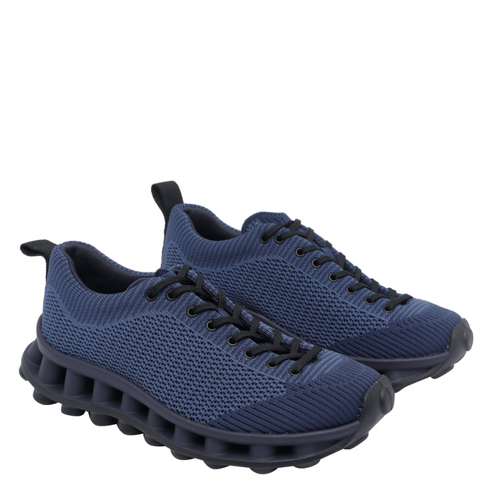 Camper Sneakers Blue Fabric/ Rubber Sole