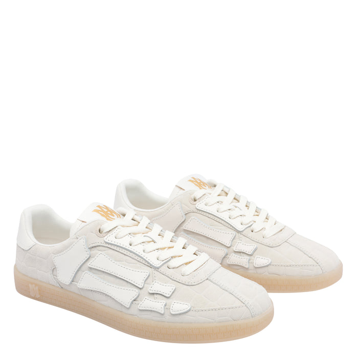 Amiri Sneakers White Calf Leather/ Ruber Sole