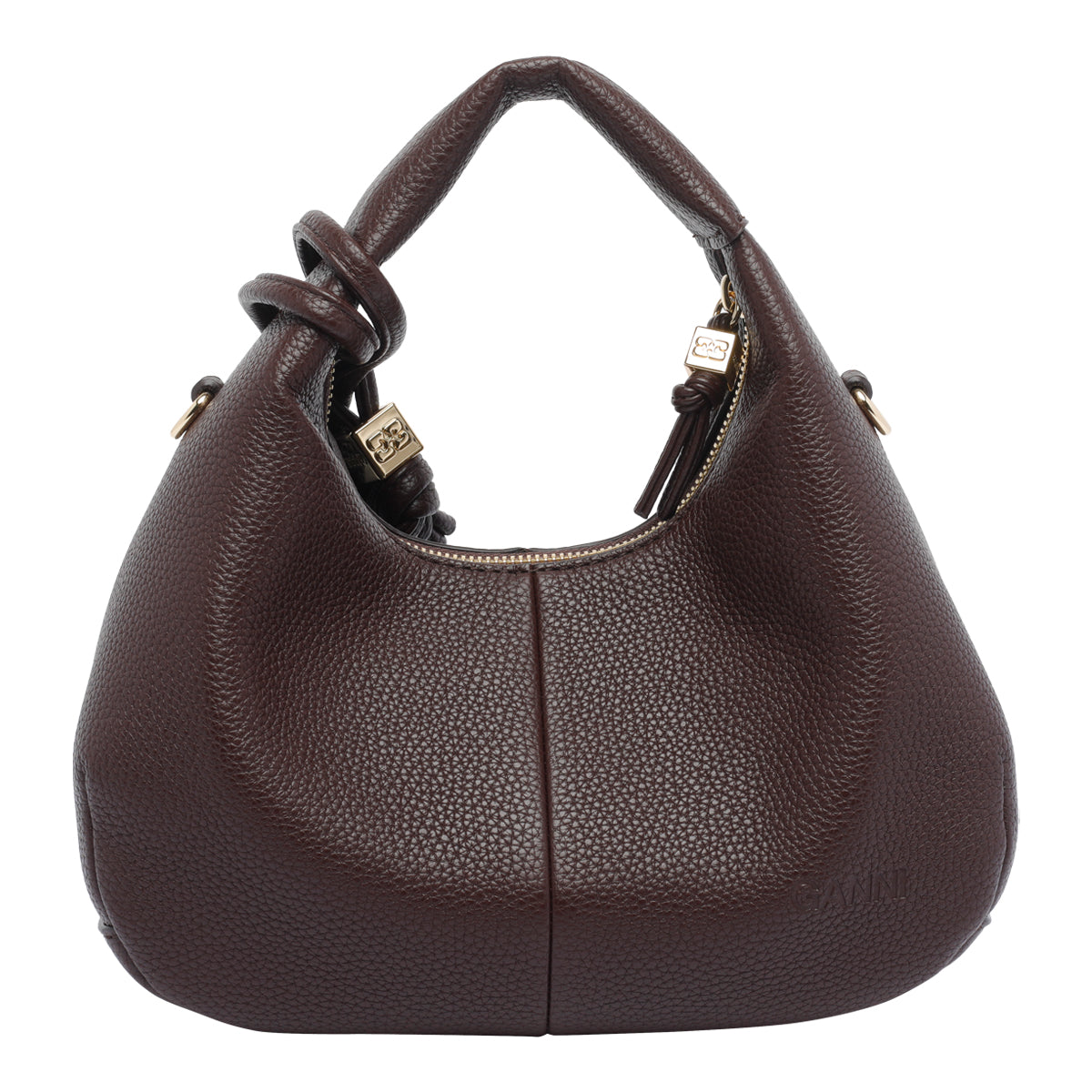 Ganni Bags Brown Polyester Polyurethane