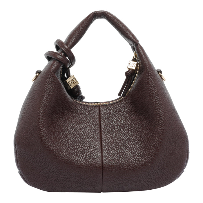 Ganni Bags Brown Polyester Polyurethane