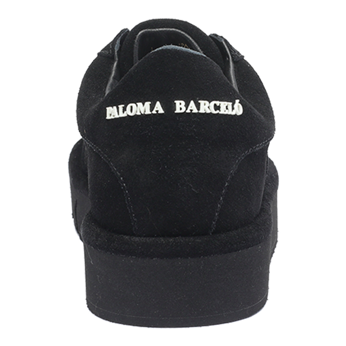 Paloma Barcelò Sneakers Black Suede Leather/rubber Sole
