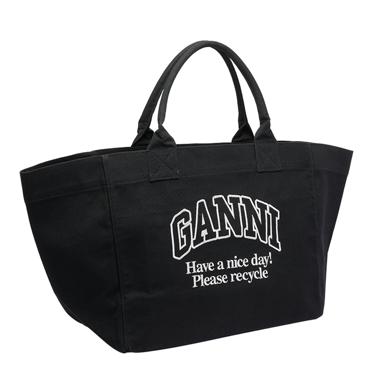 Ganni Bags Black Cotton