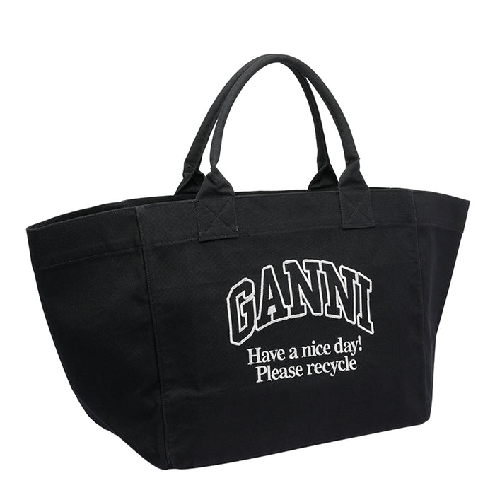 Ganni Bags Black Cotton