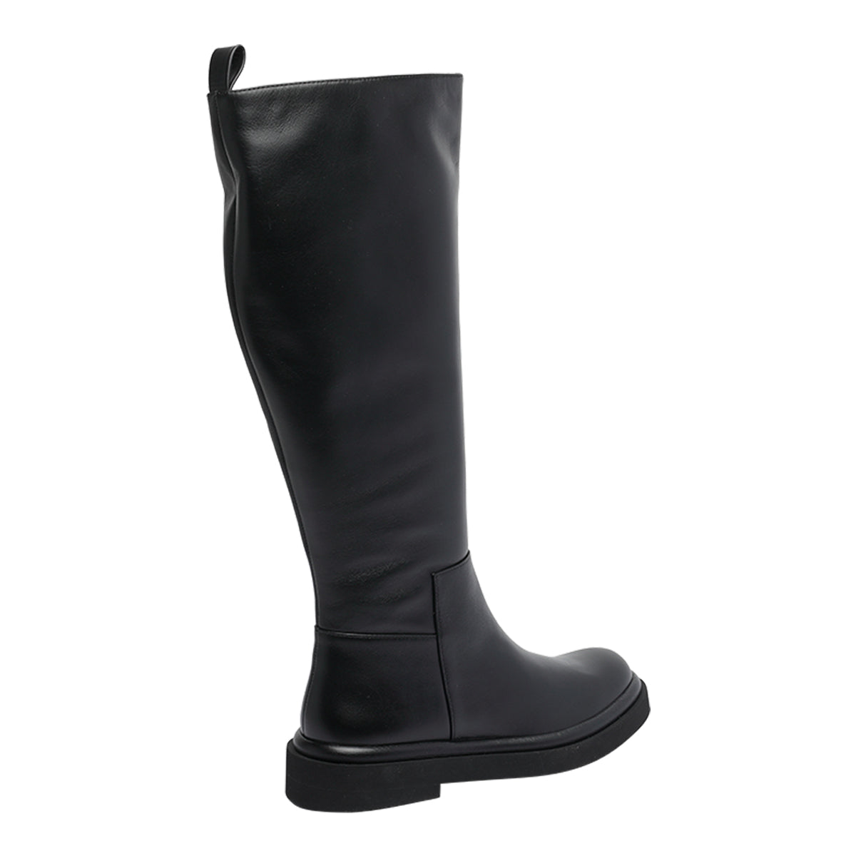 Paloma Barcelò Boots Black Calf Leather/rubber Sole