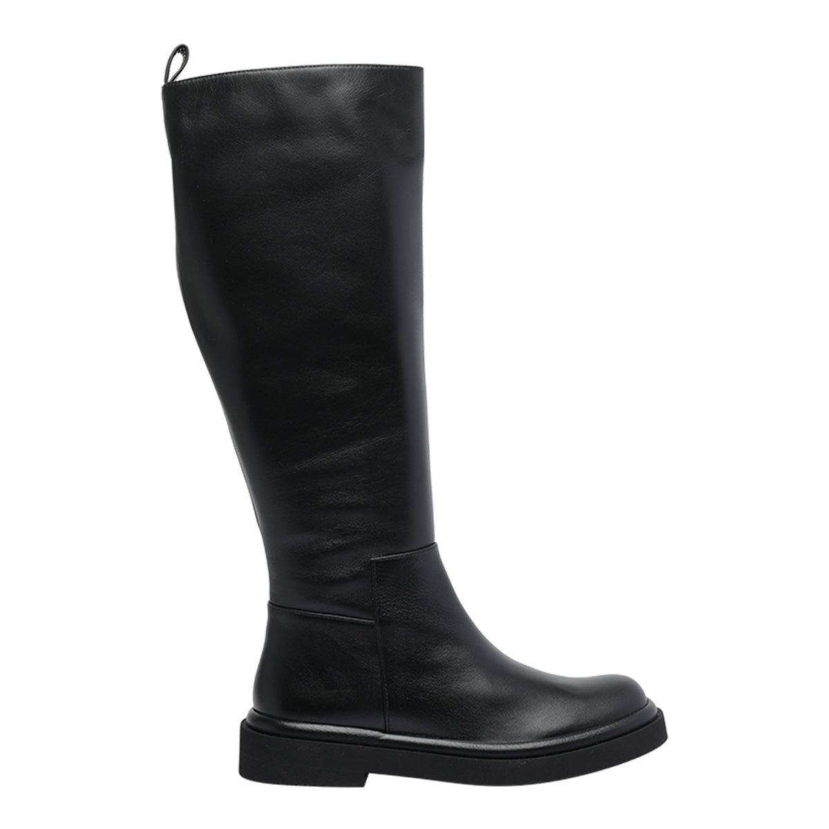 Paloma Barcelò Boots Black Calf Leather/rubber Sole