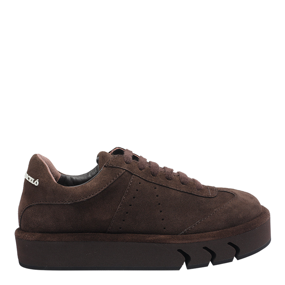 Paloma Barcelò Sneakers Brown Suede Leather/rubber Sole