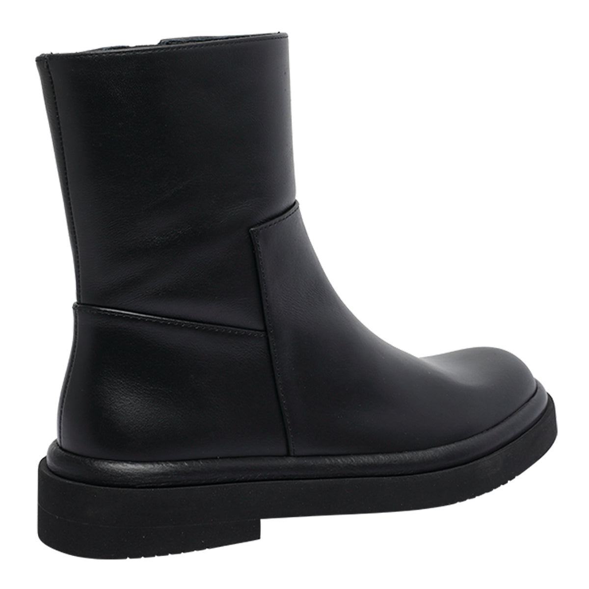 Paloma Barcelò Boots Black Calf Leather/rubber Sole