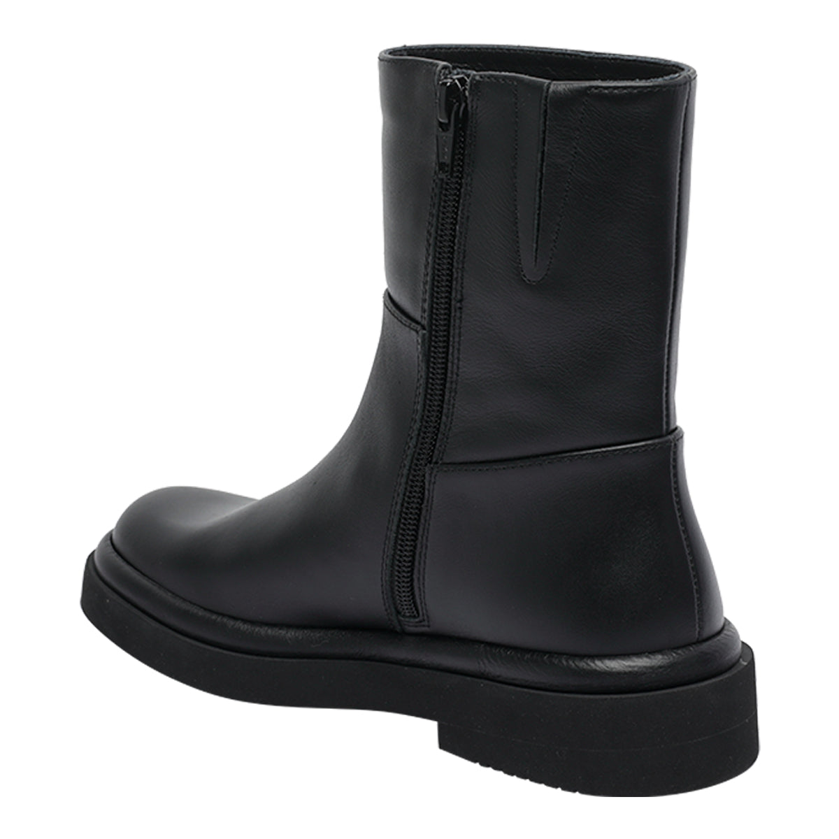 Paloma Barcelò Boots Black Calf Leather/rubber Sole