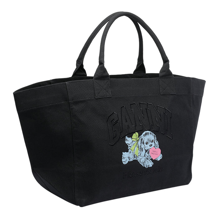Ganni Bags Black Cotton