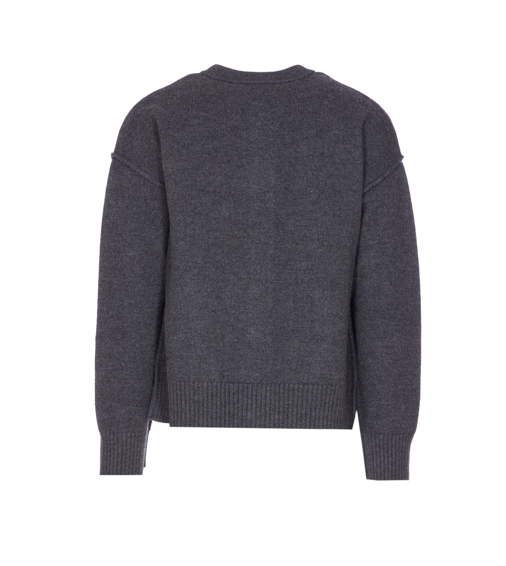 Ami Alexandre Matiussi Sweaters Grey Vigin Wool