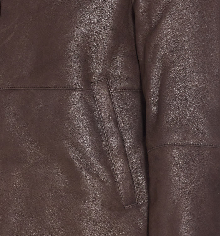 Sword Jackets Brown Sheepskin