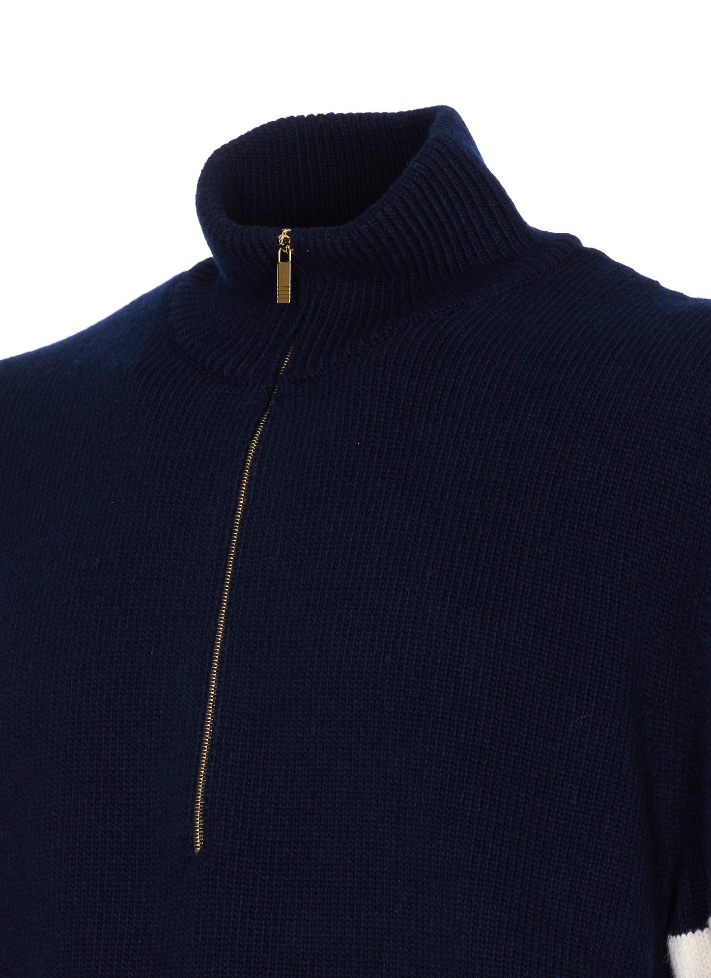 Thom Browne Sweaters Blue Virgin Wool