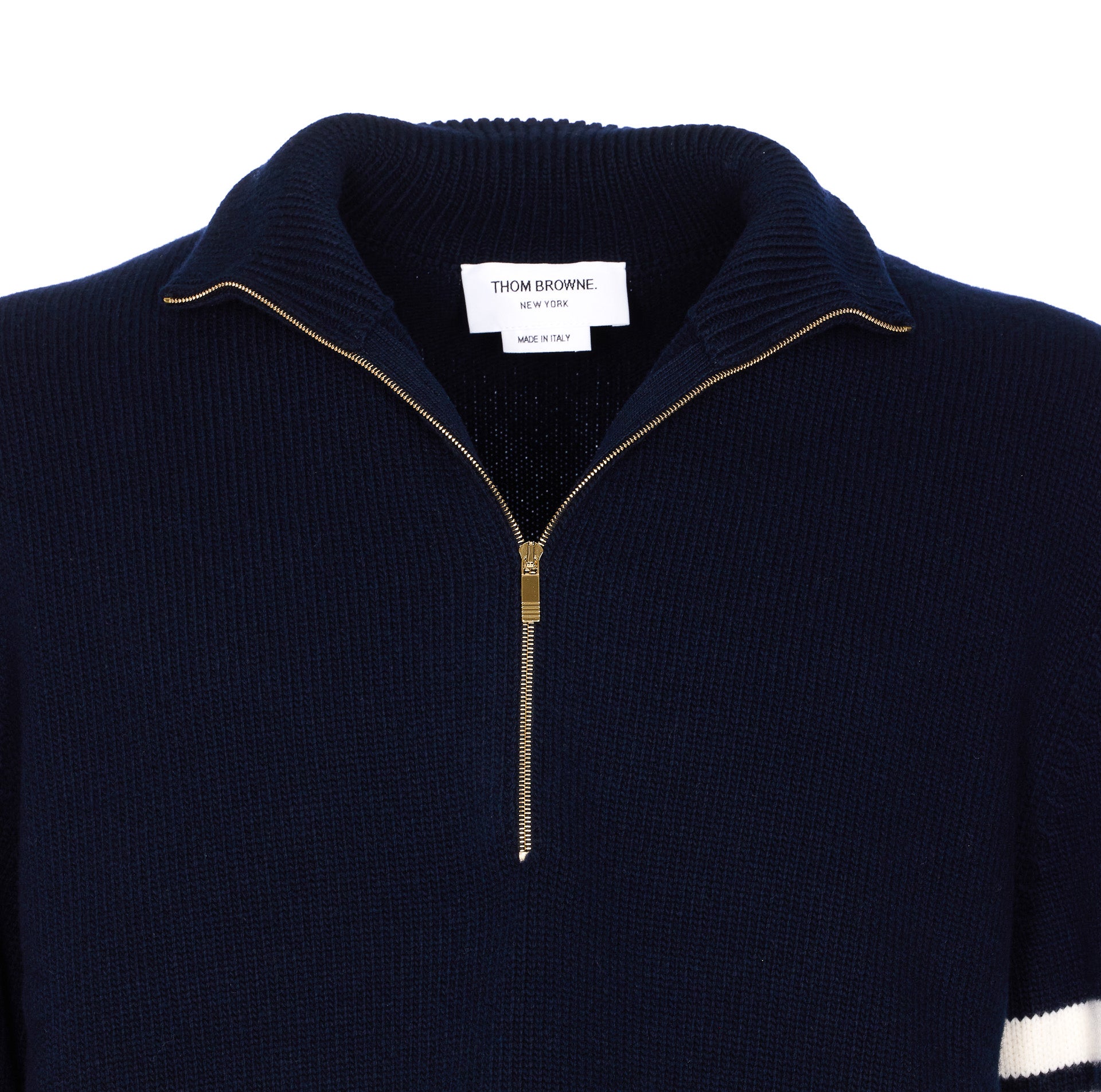 Thom Browne Sweaters Blue Virgin Wool