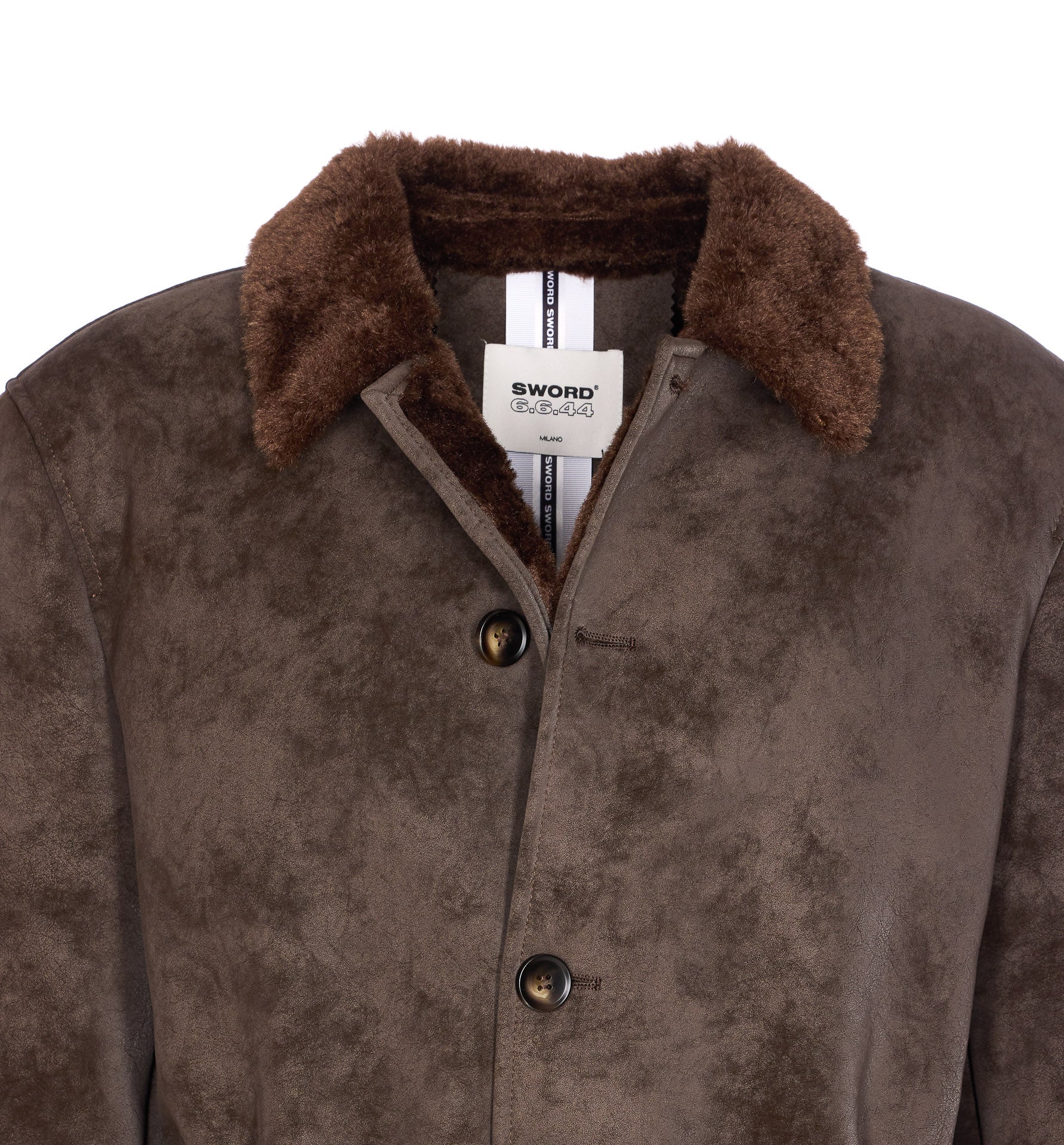 Sword Jackets Brown Cotton