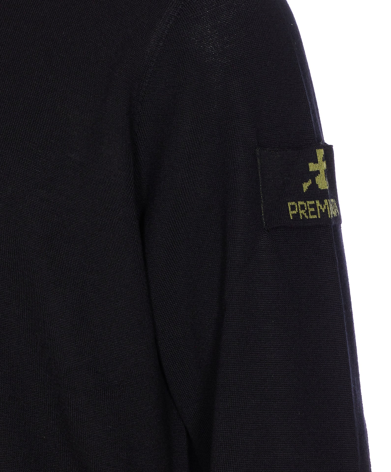 Premiata Sweaters Black Merino Wool