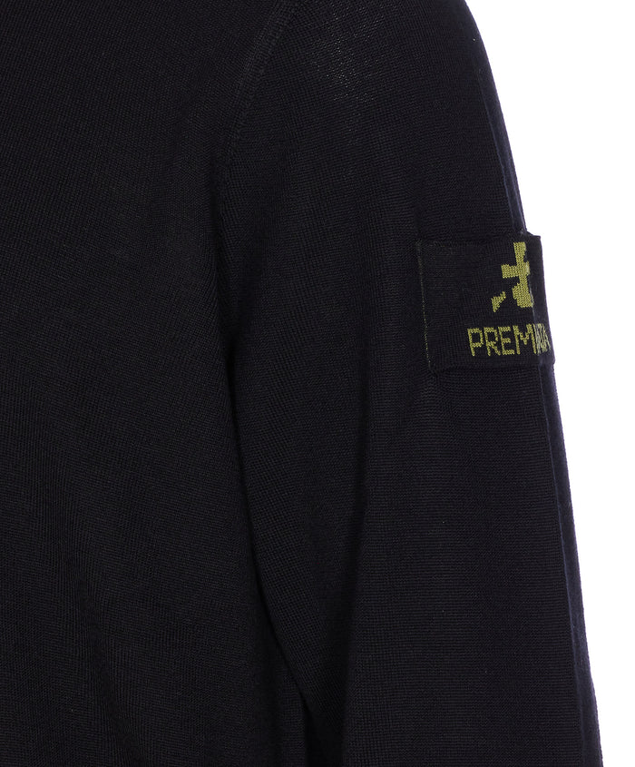 Premiata Sweaters Black Merino Wool