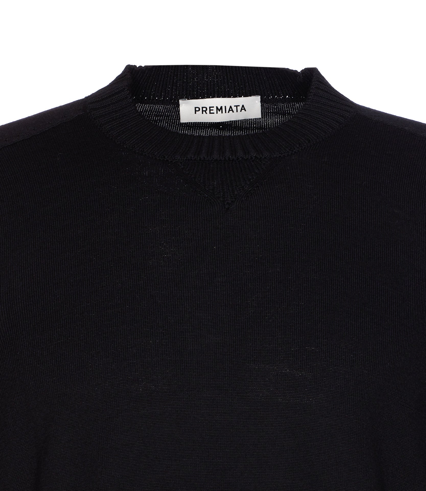 Premiata Sweaters Black Merino Wool