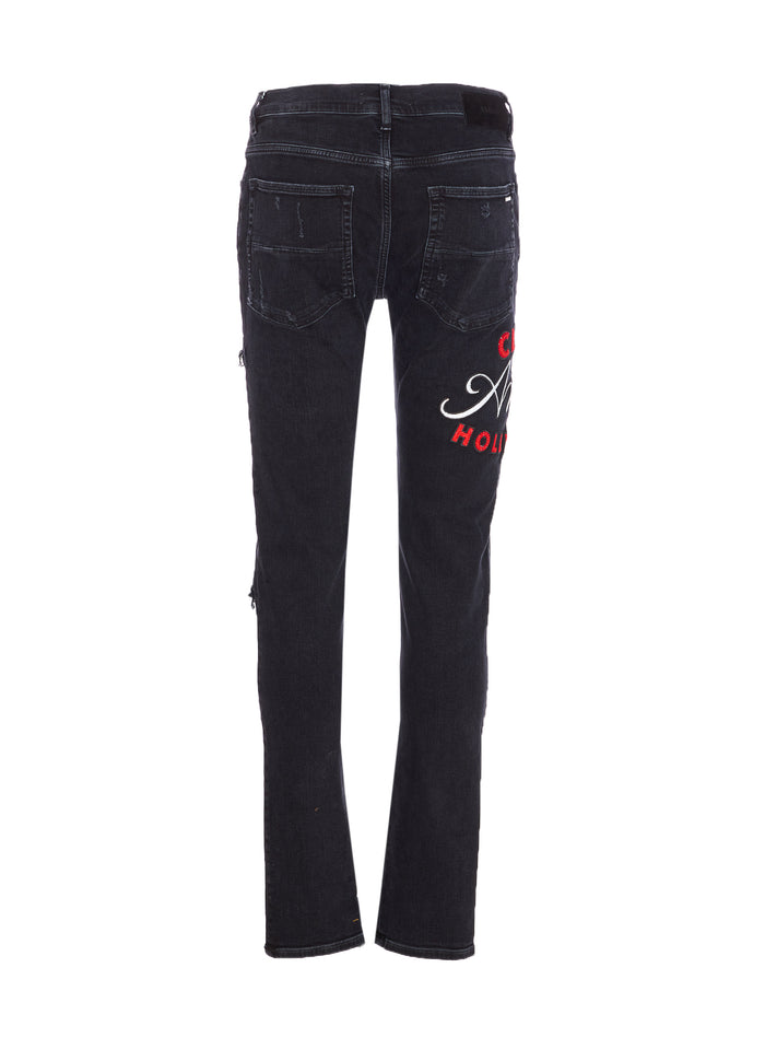 Amiri Jeans Black Cotton