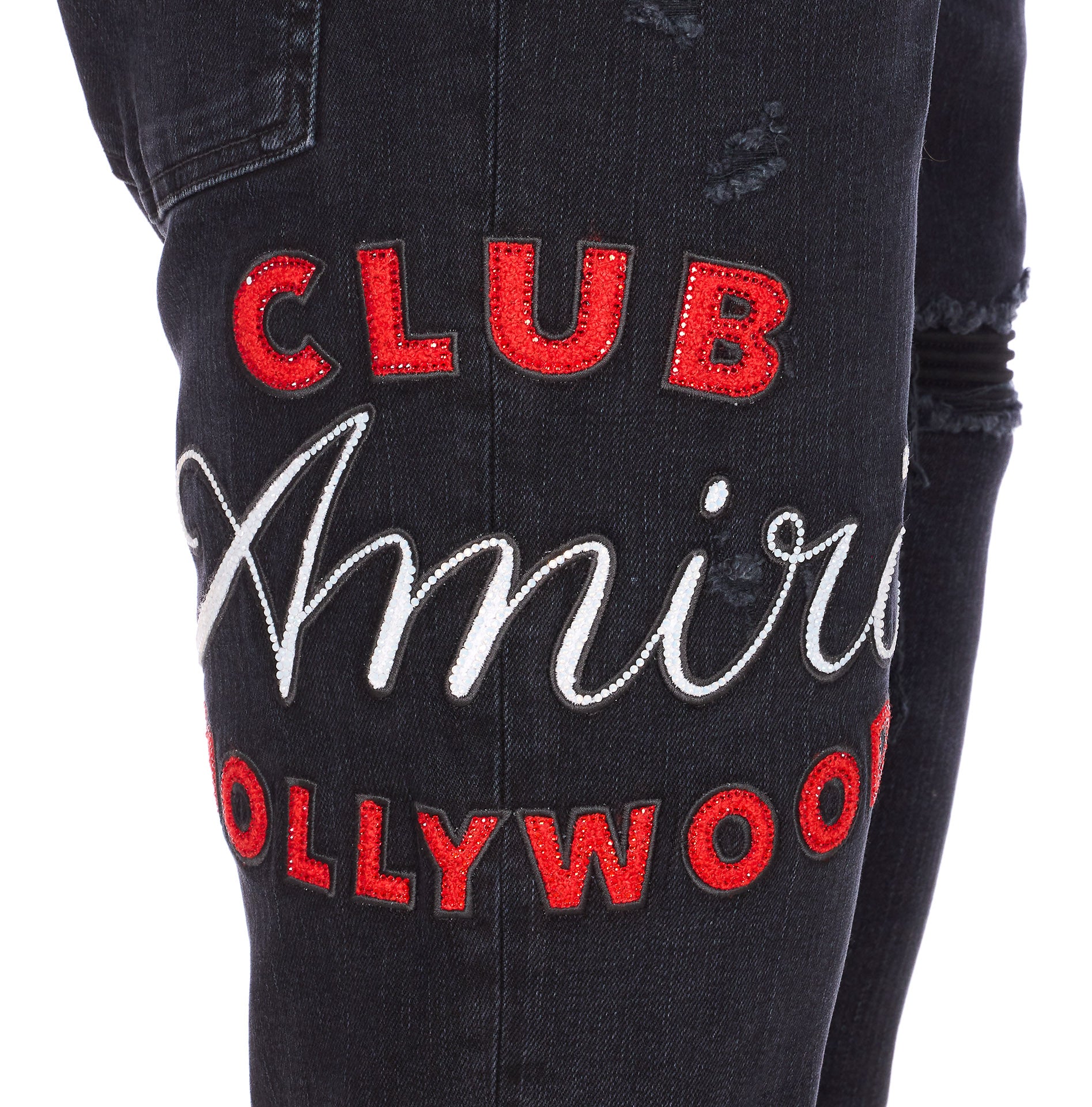 Amiri Jeans Black Cotton