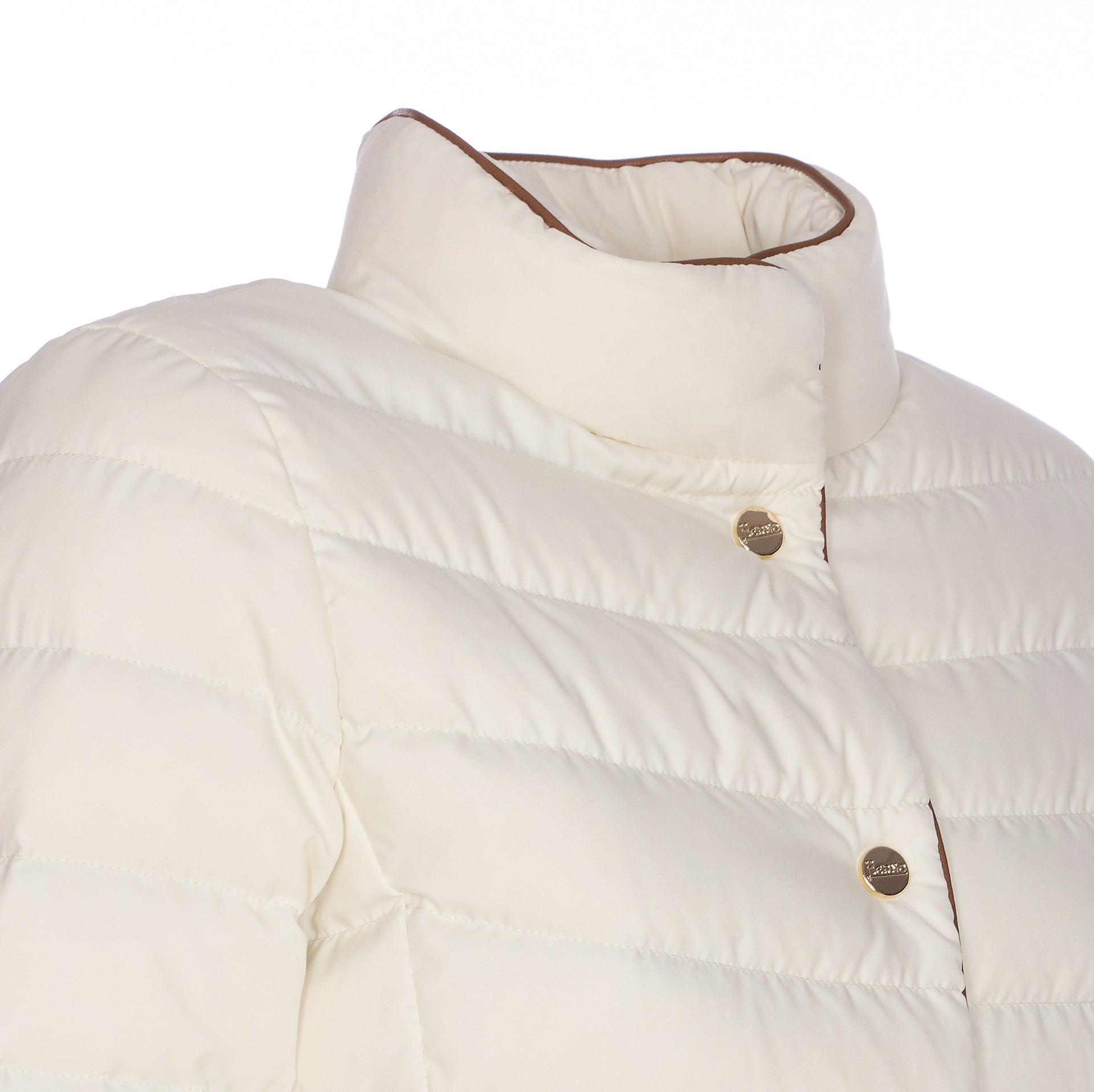 Herno Coats White Polyester