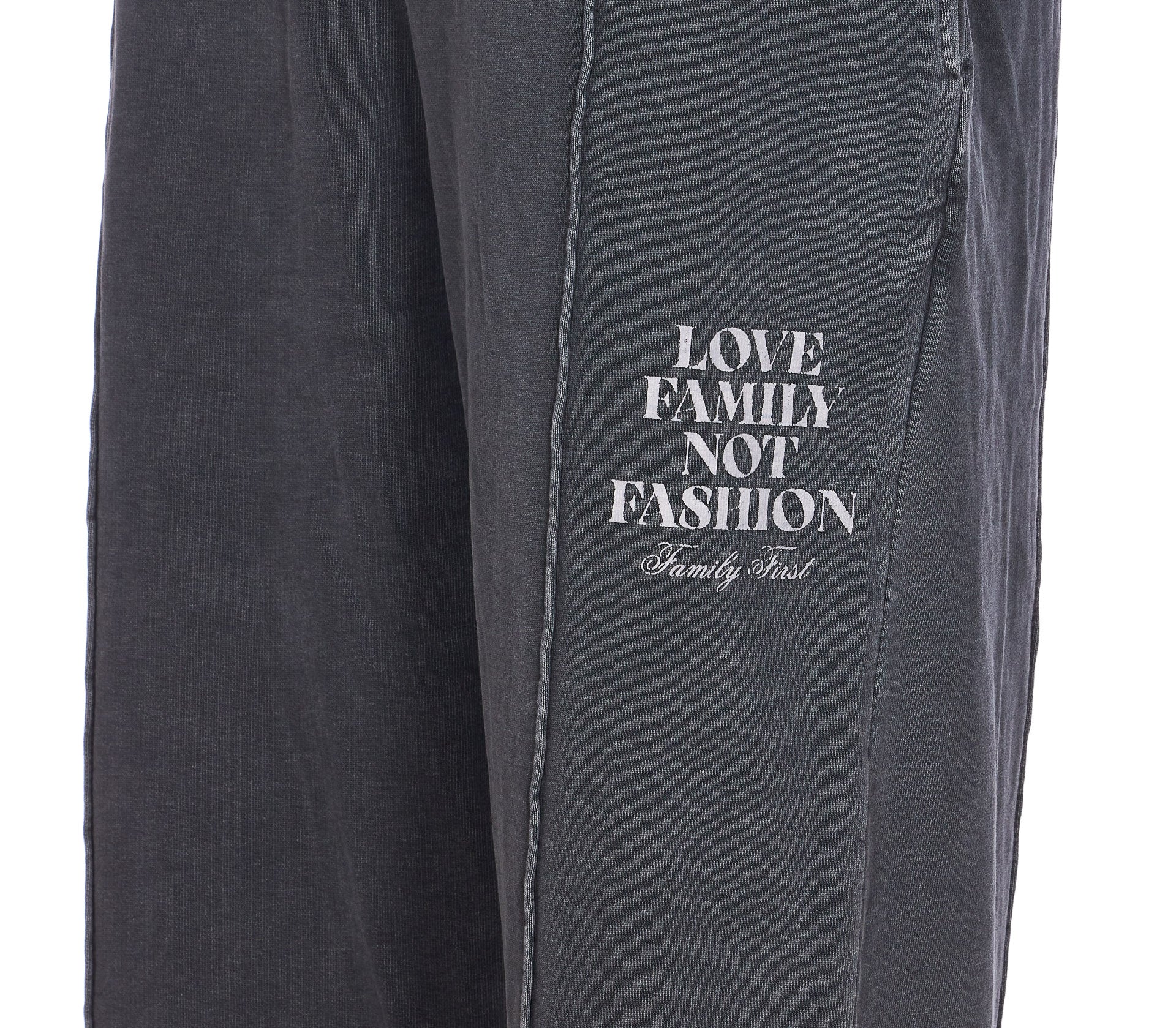 Family First Trousers Black Cotton