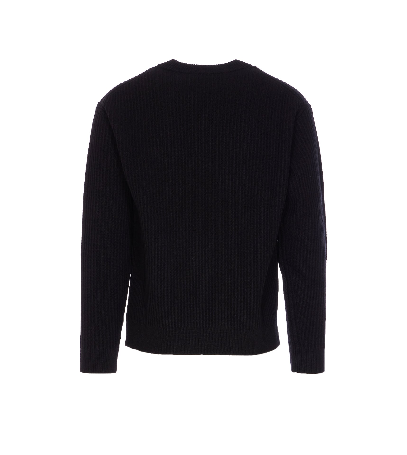 Maison Kitsune Sweaters Black Wool