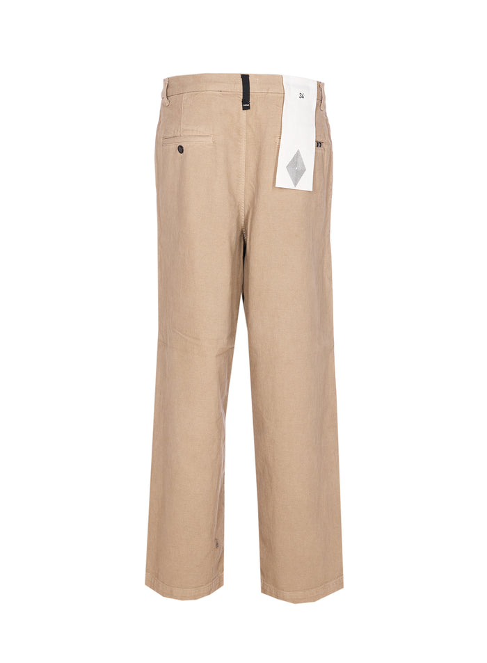 Amish Jeans Beige Cotton