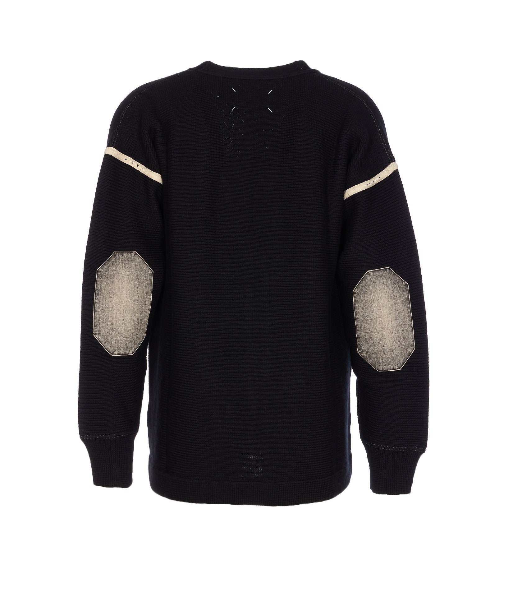 Maison Margiela Sweaters Black Virgin Wool