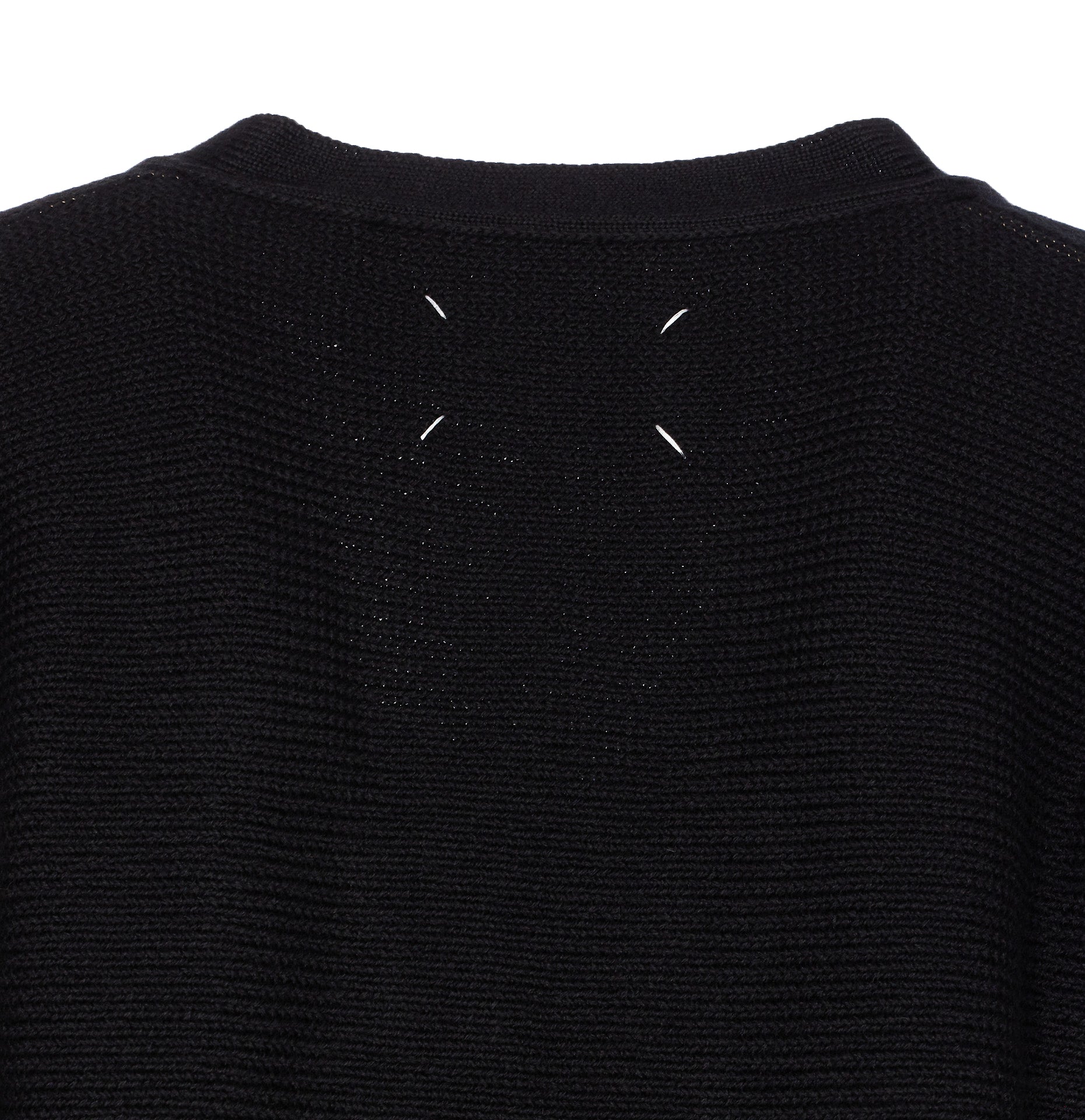 Maison Margiela Sweaters Black Virgin Wool