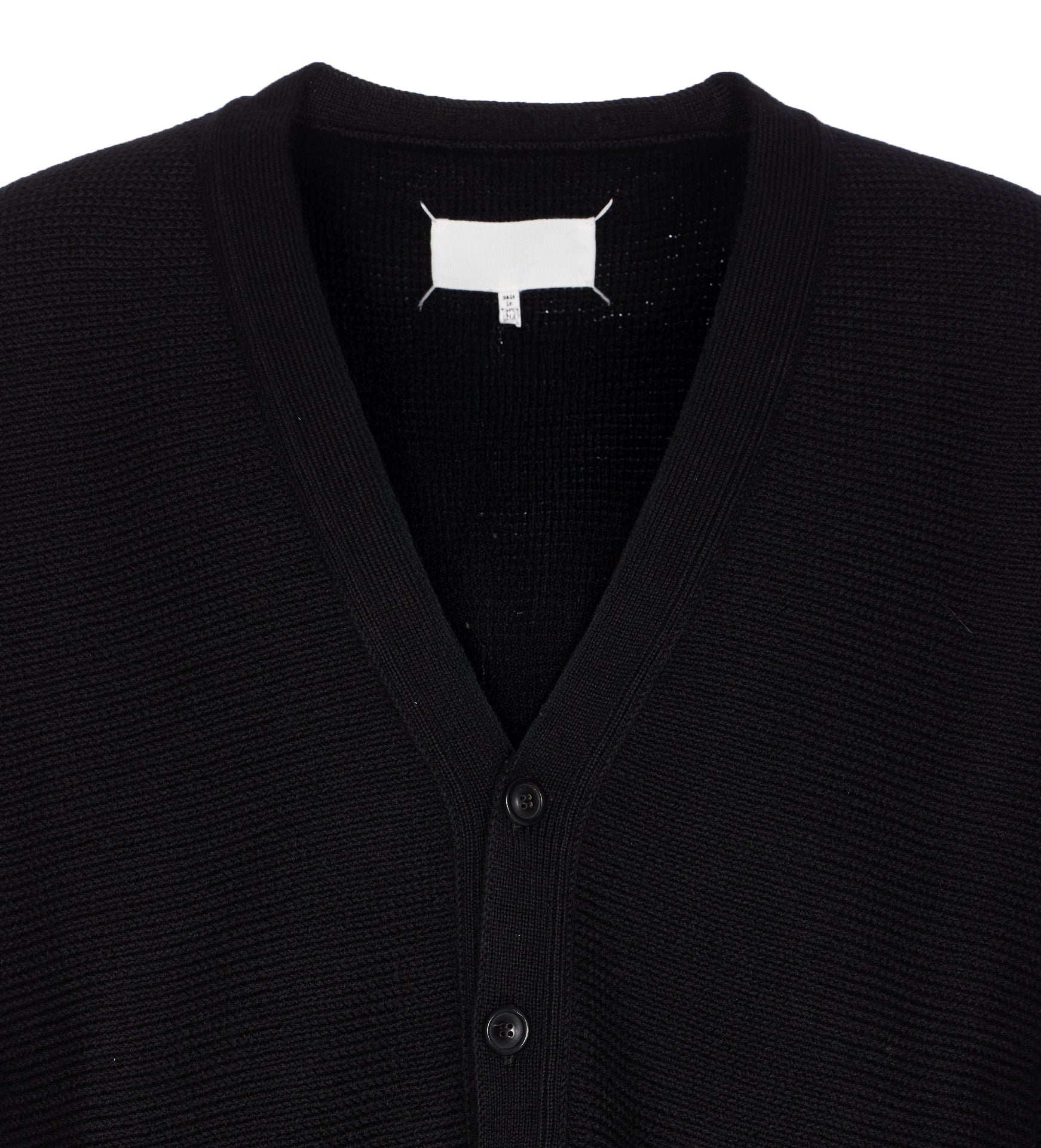 Maison Margiela Sweaters Black Virgin Wool
