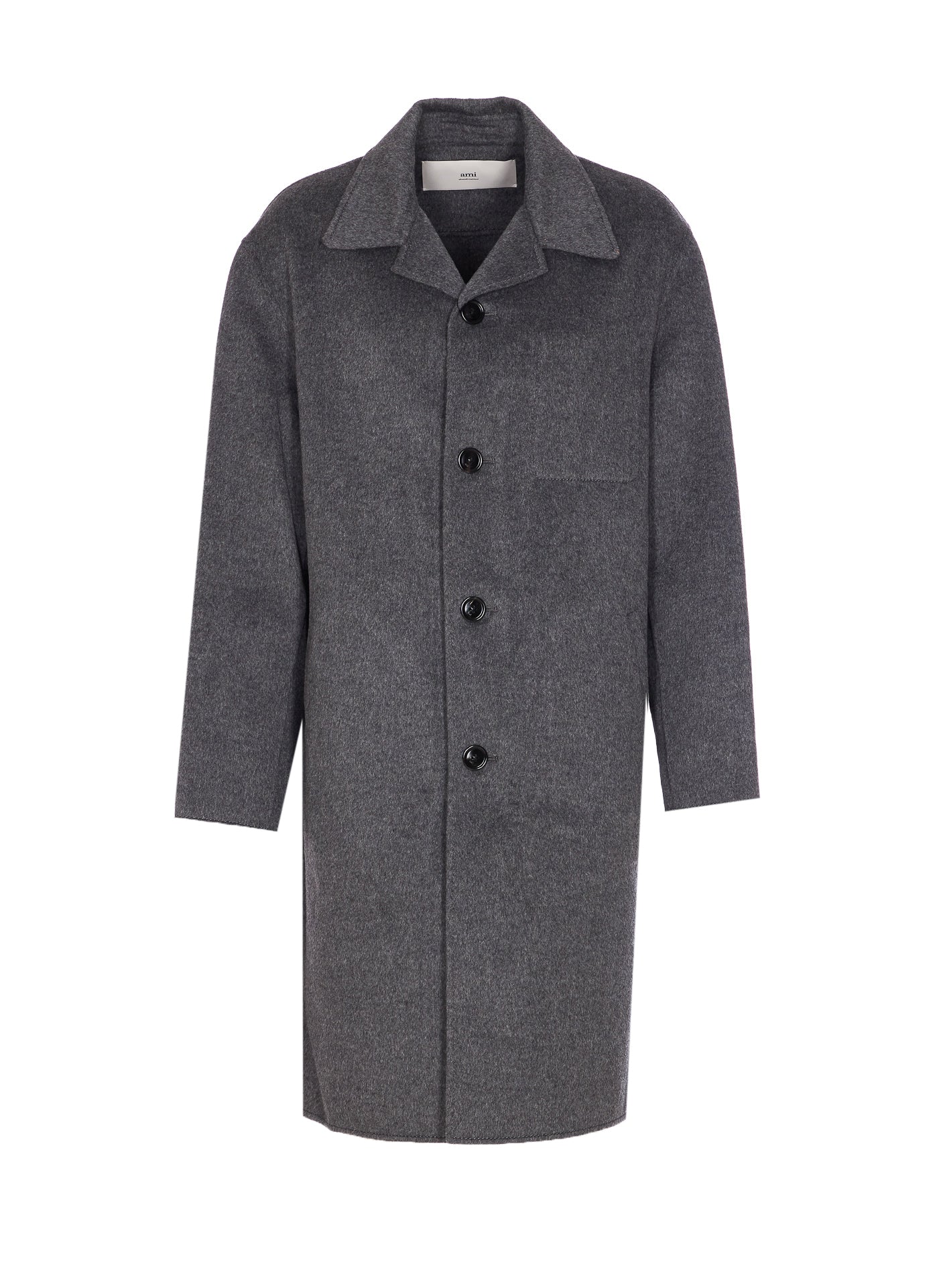 Ami Alexandre Matiussi Coats Grey Wool