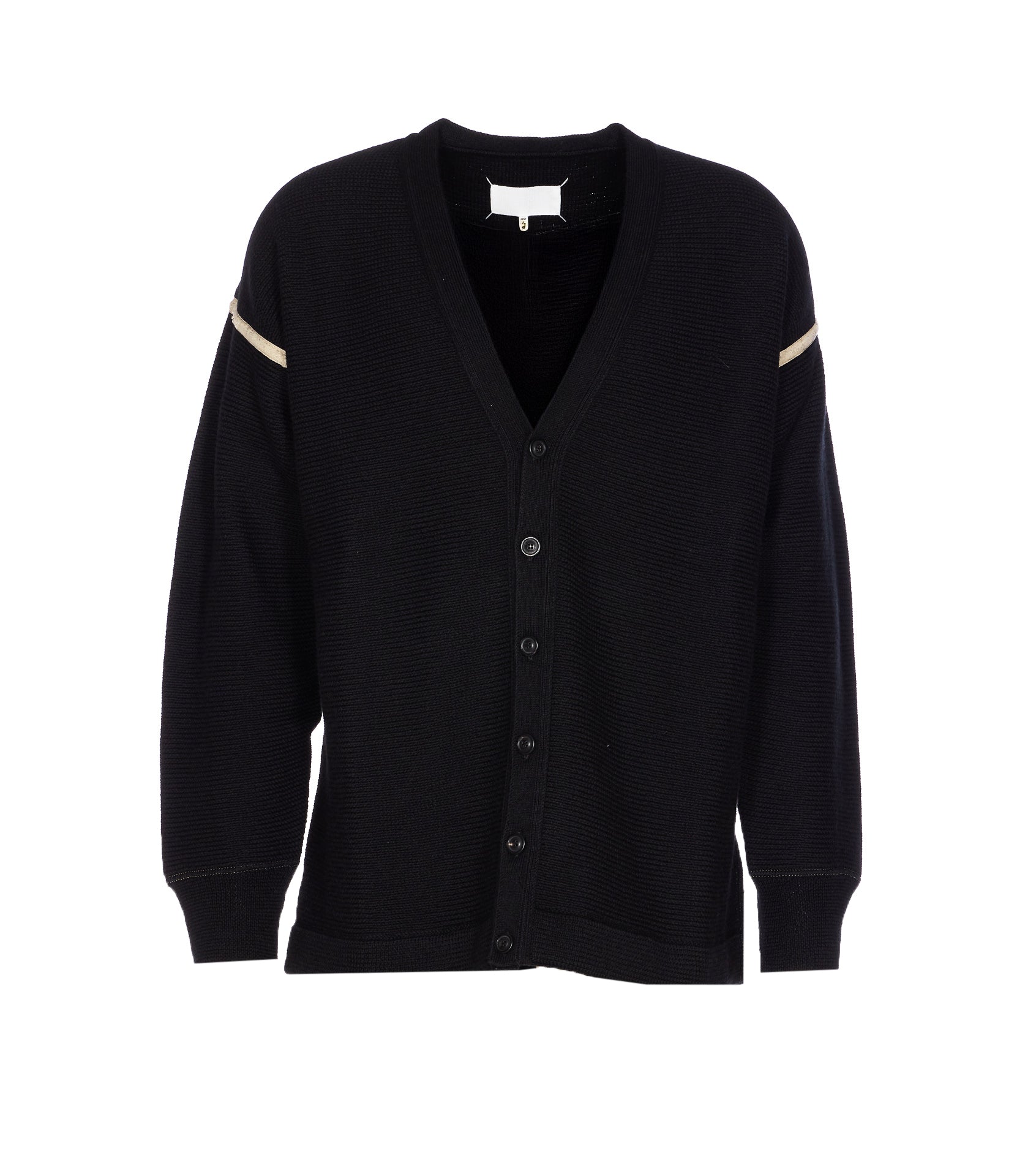 Maison Margiela Sweaters Black Virgin Wool