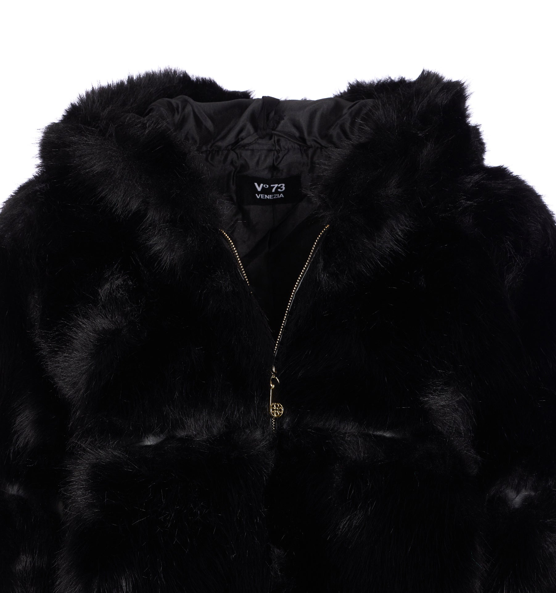 V°73 Jackets Black Polyester