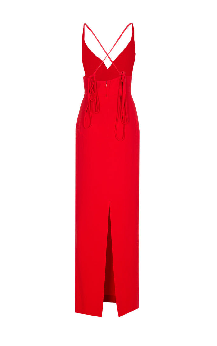 Solace London Dresses Red Polyester