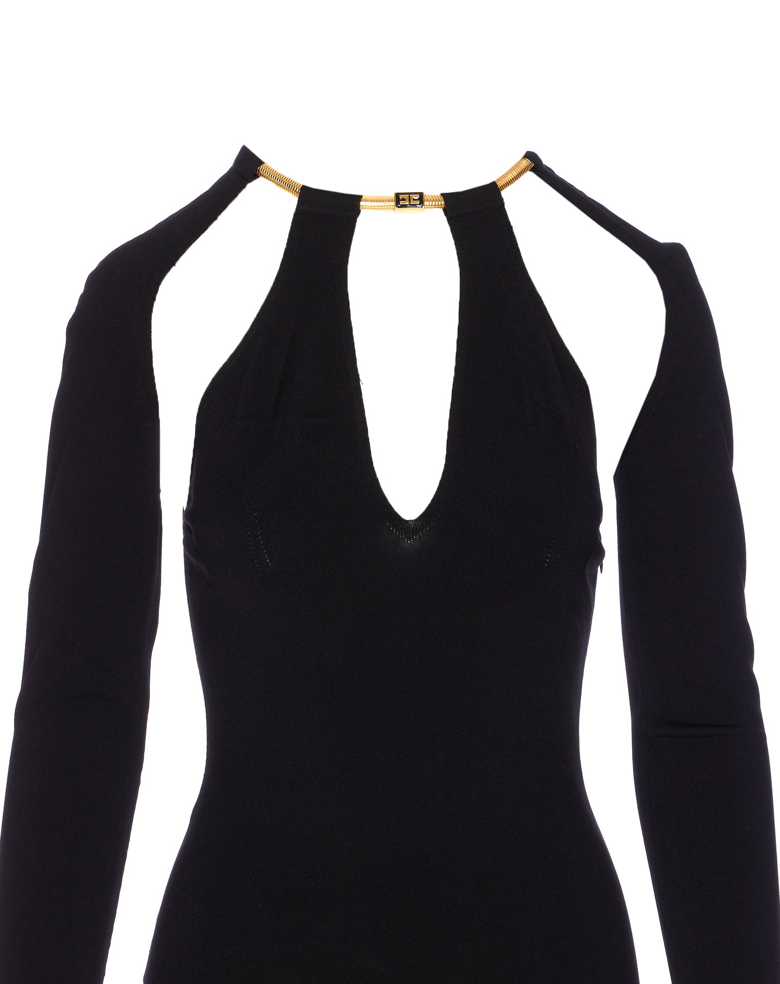 Elisabetta Franchi Dresses Black Viscose